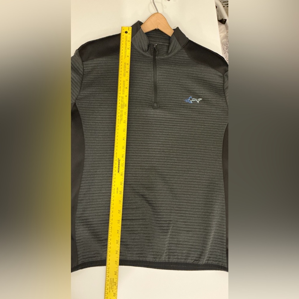 Gray And Black Quarter-Zip Pullover - image 6